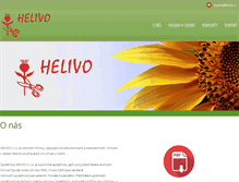 Tablet Screenshot of helivo.cz